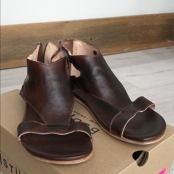 Bed Stu Brown Leather Sandals - Picture 2 of 2